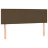 vidaXL Boxspring posteľ s matracom tmavohned&aacute; 140x200 cm l&aacute;tka