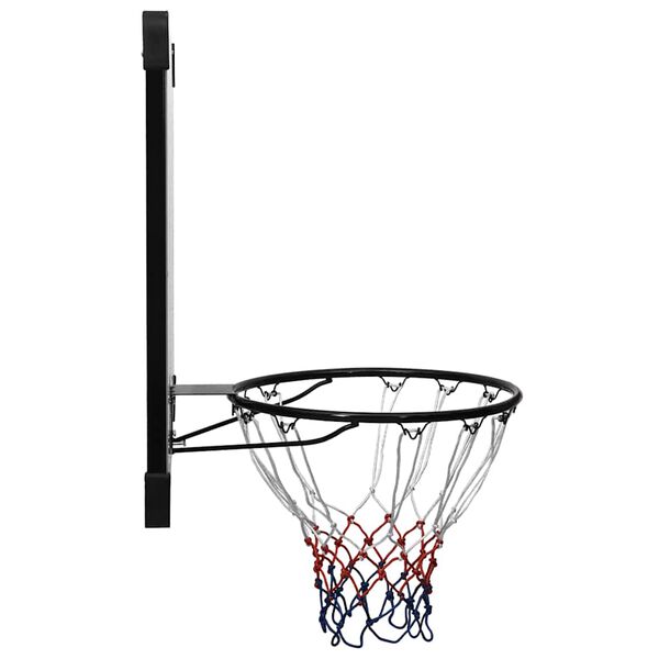 vidaXL Basketbalov&aacute; doska priehľadn&aacute; 106x69x3 cm polykarbon&aacute;t