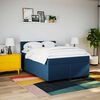vidaXL Boxspring posteľ s matracom modr&yacute; 140x190 cm l&aacute;tka