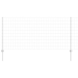 vidaXL Plot s podperou Strieborn&aacute;