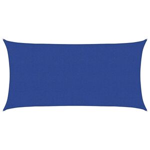 vidaXL Tieniaca plachta 160 g/m&sup2; obdĺžnikov&aacute; modr&aacute; 2,5x5 m HDPE