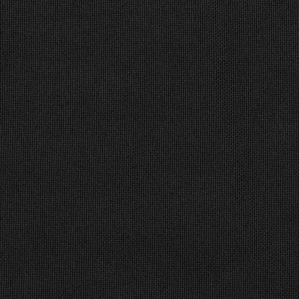 vidaXL Zatemňovacie závesy, ľanový vzhľad, háčiky 2ks,čierne 140x225cm