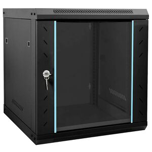 vidaXL Sieťov&yacute; kabinet s &uacute;ložiskom Čierna 53 x 60 x 60 cm Oceľ