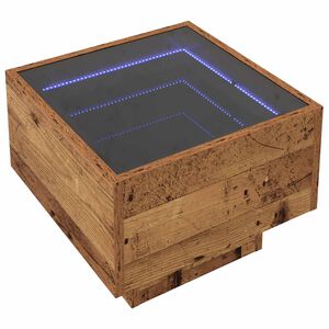 vidaXL Konferenčn&yacute; stol&iacute;k Star&eacute; drevo 40 x 40 x 30 cm Kompozitn&eacute; drevo