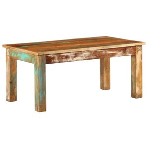 vidaXL Konferenčn&yacute; stol&iacute;k 100x55x45 cm recyklovan&yacute; mas&iacute;v