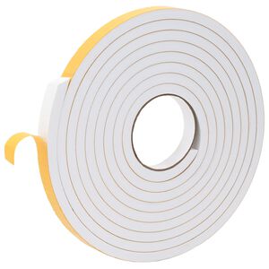 vidaXL Samolepiaca penov&aacute; p&aacute;ska 10 ks Biela 20mm x 5m CR Pena