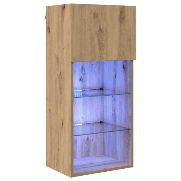 vidaXL N&aacute;stenn&yacute; TV kabinet N&aacute;stenn&yacute; Remeseln&yacute; dub 40,5 x 30 x 90 cm