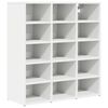 vidaXL Skriňa na top&aacute;nky 77,5 x 30 x 83,5 cm Kompozitn&eacute; drevo Biela