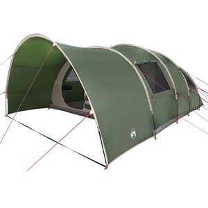 vidaXL T&uacute;lav&yacute; stan pre 8 os&ocirc;b so strechou Zelen&aacute; 710 x 460 x 245 cm