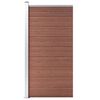 vidaXL Plotov&yacute; panel WPC 95x186 cm hned&yacute;