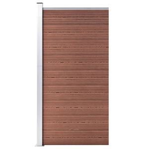 vidaXL Plotov&yacute; panel WPC 95x186 cm hned&yacute;