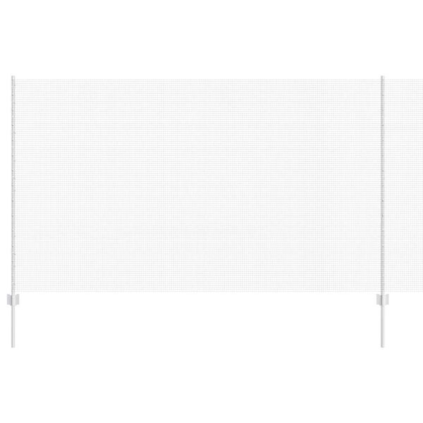 vidaXL Plot s podperou Strieborn&aacute; 1,4 x 25 m Oceľ