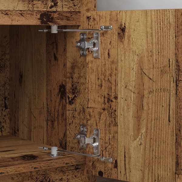 vidaXL Hinge na podporu viečka 2 pcs Strieborn&aacute; 194 x 36 x 18 mm