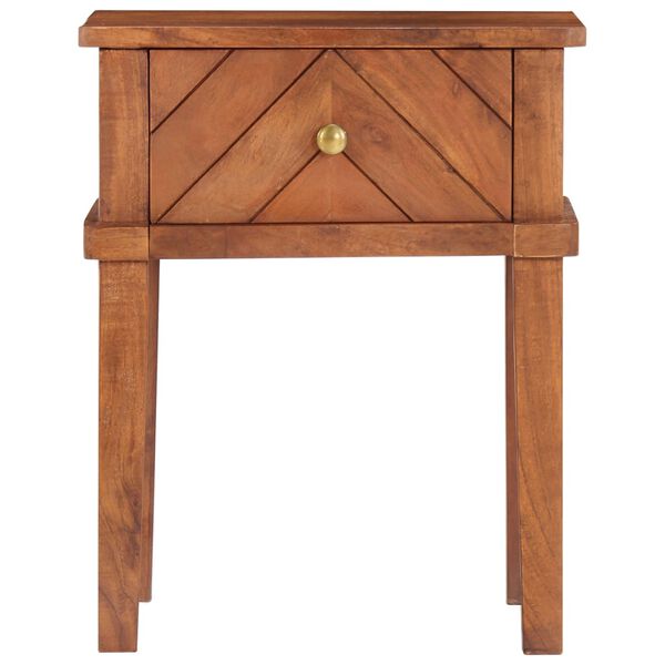 vidaXL Nočný stolík 40x40x50 cm akáciový masív