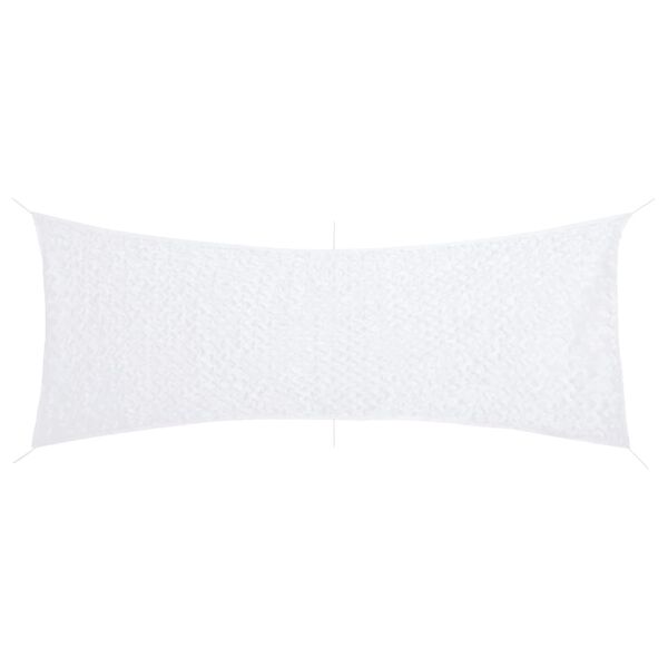 vidaXL Maskovacia sieť s &uacute;ložnou ta&scaron;kou 412x144 cm biela