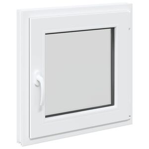 vidaXL Podkrovn&eacute; okno RISOR 50 x 50 cm PVC a sklo Biela