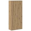 vidaXL Vysok&aacute; skriňa 80 x 35 x 180 cm Kompozitn&eacute; drevo dub artisan