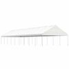 vidaXL Alt&aacute;nok so strechou, biely 20,07x5,88x3,75 m, polyetyl&eacute;n
