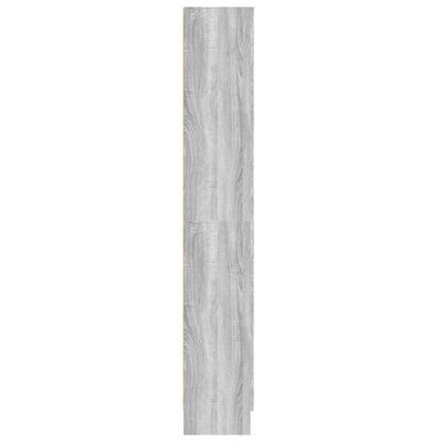 vidaXL Knižnica sivý dub sonoma 82,5x30,5x185,5 cm spracované drevo