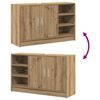 vidaXL K&uacute;peľňov&aacute; skriňa Remeseln&yacute; dub 90 x 29 x 55 cm Kompozitn&eacute; drevo