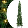 vidaXL Umel&yacute; predsvieten&yacute; vianočn&yacute; stromček so 130 LED 210 cm