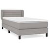 vidaXL Posteľn&yacute; r&aacute;m boxsping s matracom bledosiv&yacute; 80x200 cm l&aacute;tka