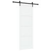 vidaXL Posuvn&eacute; dvere ORKDAL Biela 83 x 232 cm Borovicov&yacute; mas&iacute;v