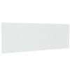 vidaXL N&aacute;stenn&eacute; čelo postele biele 240x1,5x80 cm spracovan&eacute; drevo