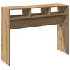 vidaXL Konzolov&yacute; stol&iacute;k Artisan Dub 105x30x80 cm Kon&scaron;trukt&eacute;rske drevo