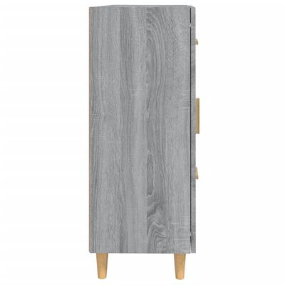 vidaXL Komoda sivý dub sonoma 69,5x34x90 cm spracované drevo