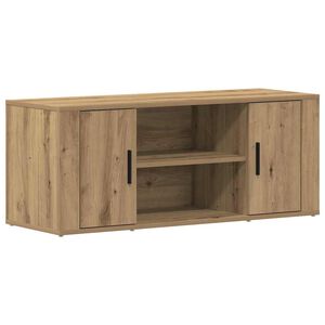vidaXL TV skrinka dub artisan 100 x 35 x 40 cm Kompozitn&eacute; drevo