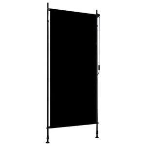 vidaXL Vonkaj&scaron;ia zatemňovacia roleta antracitov&aacute; 100x270 cm