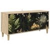 vidaXL TV skrinka RHENEN 102 x 33 x 50 cm Sonoma Kompozitn&eacute; drevo