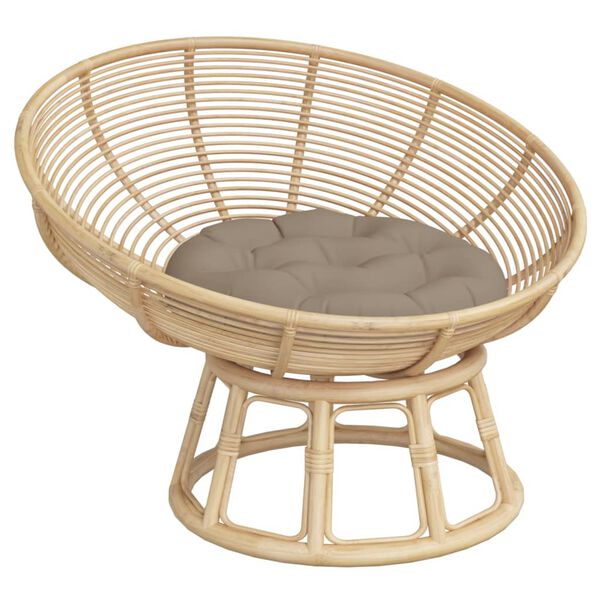 vidaXL Okr&uacute;hly vank&uacute;&scaron; sivohned&yacute; &Oslash; 60 x 11 cm oxfordsk&aacute; l&aacute;tka