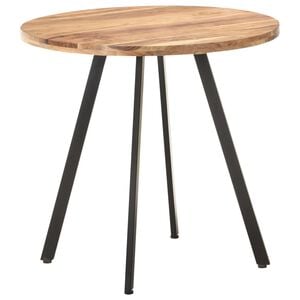 vidaXL Jed&aacute;lensk&yacute; st&ocirc;l 80 cm mas&iacute;vne ak&aacute;ciov&eacute; drevo