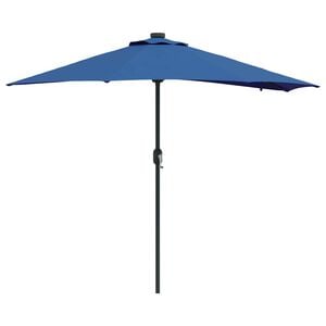 vidaXL Z&aacute;hradn&yacute; slnečn&iacute;k 294 x 150 x 223 cm Polyester a oceľ Azurblue
