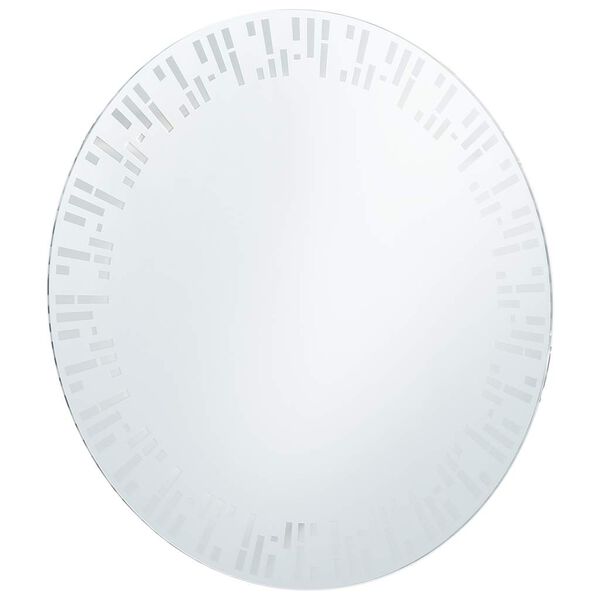 vidaXL K&uacute;peľňov&eacute; LED zrkadlo 70 cm