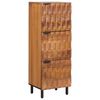 vidaXL Highboard Drevit&eacute; hned&eacute; dokončenie 40 x 33 x 110 cm