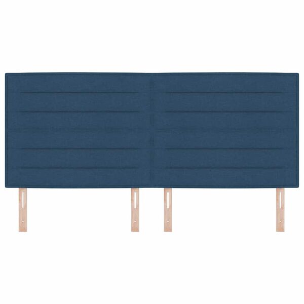 vidaXL Zadn&eacute; čelo Modr&aacute; 200 cm l&aacute;tka