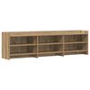 vidaXL TV skrinka 168 x 33 x 47 cm Dub artisan Kompozitn&eacute; drevo