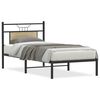 vidaXL Posteľn&yacute; r&aacute;m bez matraca dub sonoma 80x200 cm kompozitn&eacute; drevo