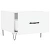 vidaXL Konferenčn&yacute; stol&iacute;k biely 50x50x40 cm kompozitn&eacute; drevo