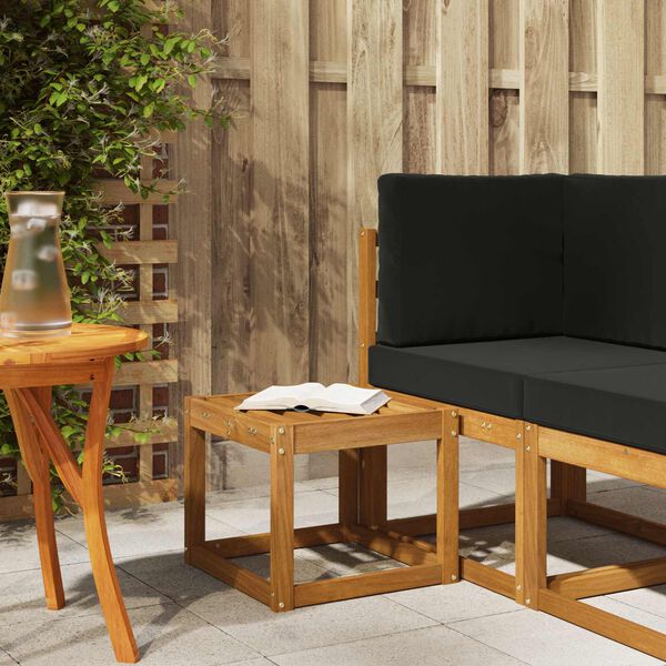 vidaXL Stoličkov&aacute; lavica Pr&iacute;rodn&aacute; 43 x 43 x 37 cm Pevn&eacute; ak&aacute;ciov&eacute; drevo