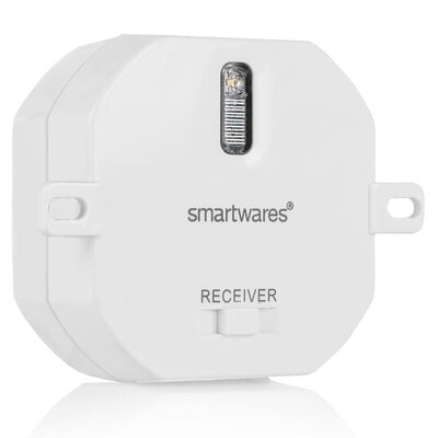 Smartwares Sada vypínačov svetla do spálne 8x8x1,7 cm biela