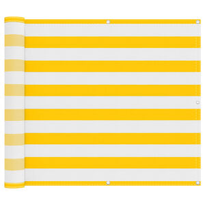 vidaXL Balk&oacute;nov&aacute; obrazovka 100 x 600 cm Oxfordsk&aacute; l&aacute;tka Obdĺžnikov&yacute;