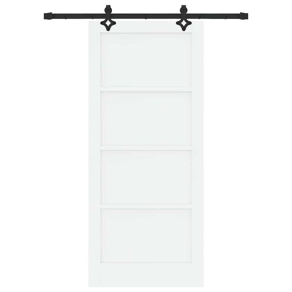 vidaXL Posuvn&eacute; dvere ORKDAL Biela 86 x 198,5 cm