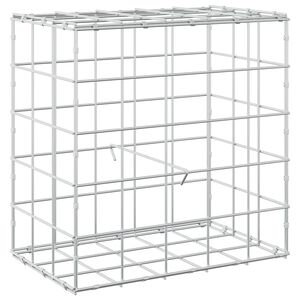vidaXL Gabi&oacute;n s dr&ocirc;tom 3,5 mm a sieťou 10x10 cm 50x30x50 cm