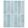 vidaXL Obdĺžnikov&aacute; dlažba 20 pcs &Scaron;ed&aacute; zelen&aacute; 29 x 23 x 0,08 cm