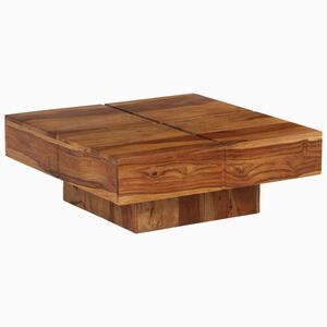vidaXL Konferenčn&yacute; stol&iacute;k 80x80x30 cm, ak&aacute;ciov&yacute; mas&iacute;v