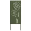 vidaXL Z&aacute;hradn&aacute; clona na s&uacute;kromie Rezac&iacute; Olivovo zelen&aacute; 50 x 140 cm
